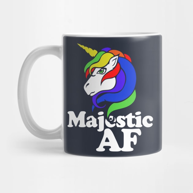 Majestic AF Unicorn by bubbsnugg